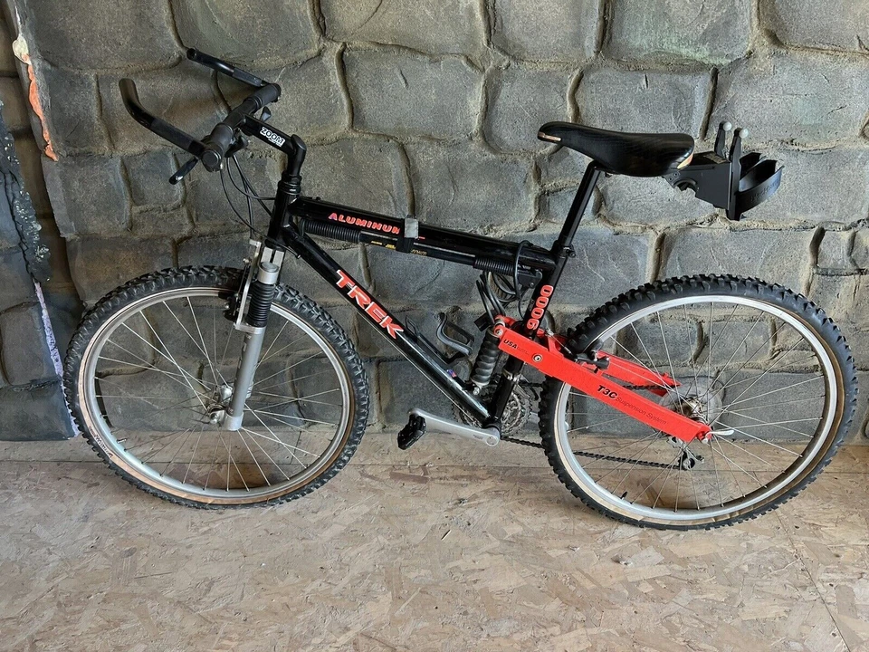 Amortiguadores delanteros/reales Trek 9000 EE. UU. cuadro de aluminio de colección Ex Cnd M Foto 3 de 4