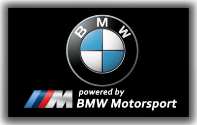 Drapeau BMW Motorsport /M - Tissu 90x150 Cm Avec œillets, Noir, Pour Intérieur/extérieur