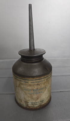 McCormick Deering Yellow Can Farm  Mechanic And Implements 