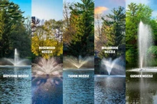 Scott Aerator Great Lakes Fountain 5 Nozzles 230V, 1.5 HP, 200ft. Cord