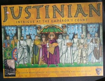 Justinian: Intrigue at the Emperor's Court Strategy Board Game Phalanx NEW