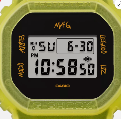 Casio G-Shock x J Balvin DWE5600JB1A9 Collaboration 2025 Brand New