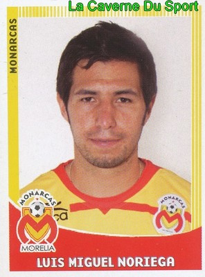 145 LUIS NORIEGA MEXICO CA.MONARCAS MORELIA ERSTE DIV ERÖFFNUNG 2010 PANINI