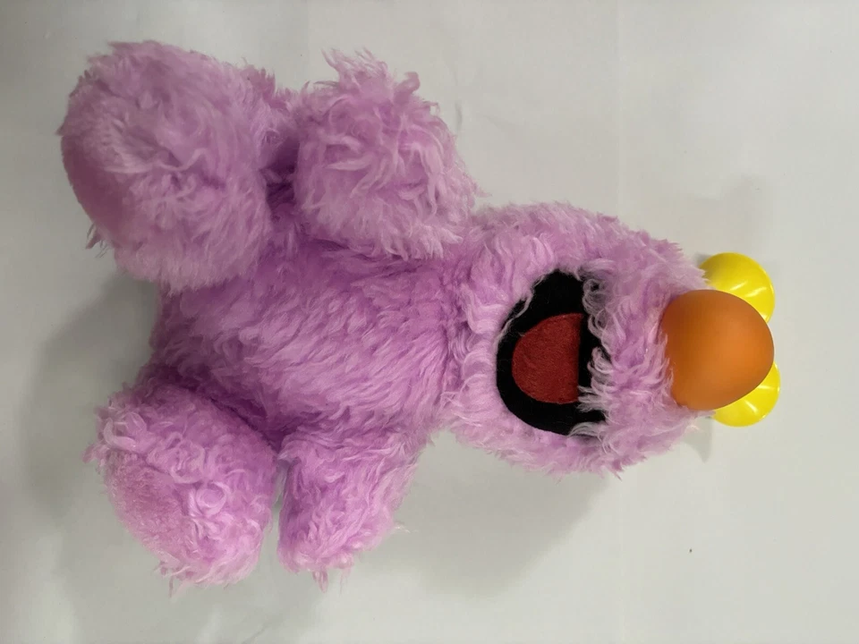 Sesame Street HONKER Purple Plush Honking Nose Applause 11" Muppet Vintage 1994 - Image 2 of 4