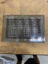 Hart & Cooley adjustable brown air vents face 12 x 8 neck 10 x 6  register