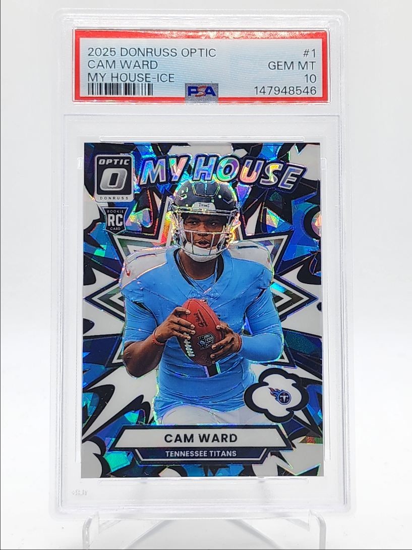 Cam Ward Panini Donruss Optic My House #1 Ice