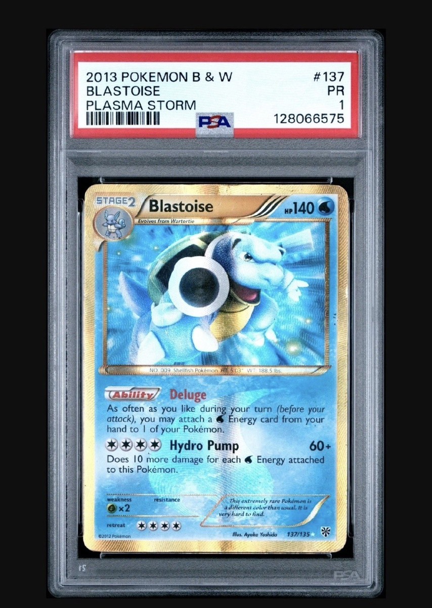 Blastoise 137/135 Plasma Storm Holo for sale online | eBay
