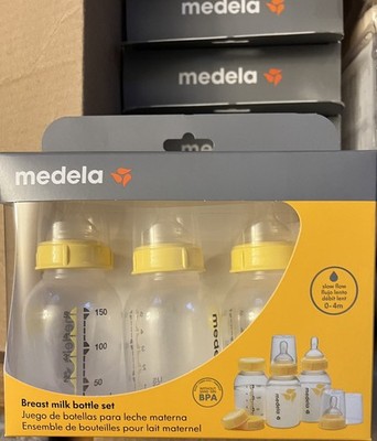 Medela Bottles Breast Milk Storage Bottle 3/pk 5oz Medela / 87131 NEW