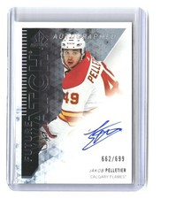 Jakob Pelletier /699 2023-24 SP Authentic Retro Future Watch Autograph
