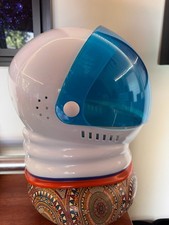 White Space Helmet Adult Costume Accessory One Size