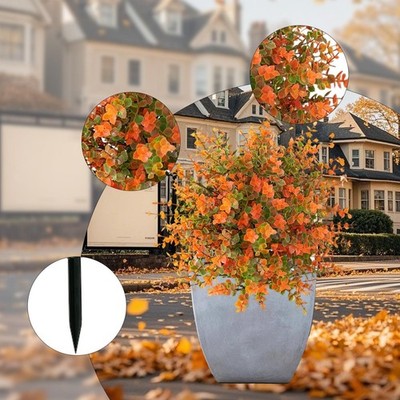 Kunstpflanzen Gartenpfahl Eucalyle Kunstpflanzen für Hof Balkon Außen