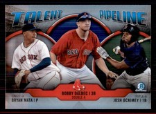 2019 Bowman Chrome Talent Pipeline #TP-BOS Mata Dalbec Ockimey Red Sox