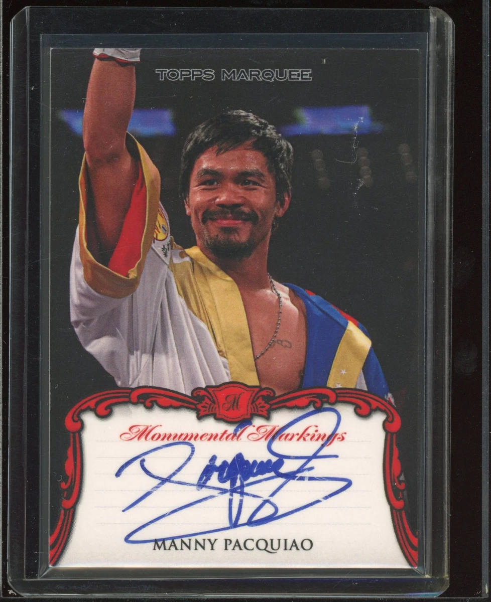 Topps Autographed Boxing Sports Trading Cards & Accessories for