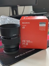 Sony FE 50mm f/1.8 Objektiv (E-Mount) – OVP – 125€ VB – Nur Abholung