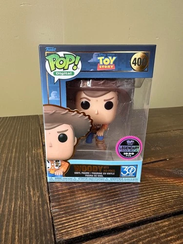 Funko Pop! Digital Toy Story Woody With Red Pencil #400 Legendary