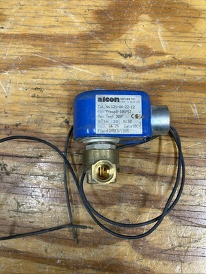 Alcon Valve U21-44-21-12 0-105PSI 300Deg. 220V 1/4  Npt Port