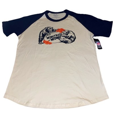 Chicago Bears Majestic Threads Cream/Navy Latino Heritage Monstruos del Midway T