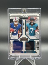 2024 Panini Contenders rookie ticket dual swatches Keon Coleman Brian Thomas Jr.