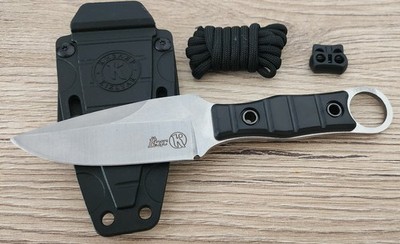 Kizlyar Igel Neck Knive Messer Schwarz Neu