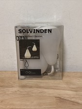 Ikea Solvinden Lights HT 4 " Battery operated White Pear LED Light Pack of 2 NEW