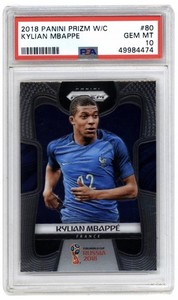 Kylian Mbappe Prizm Psa 10 for sale | eBay