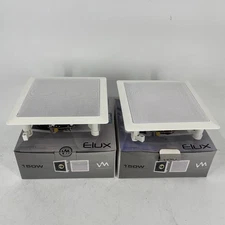 Pair Of VM AUDIO Elux 5.25” In-Wall Speaker VM WS525 E