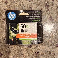 HP 60XL Black High Yield Original Ink Cartridge CC641WN Exp Sep 2024