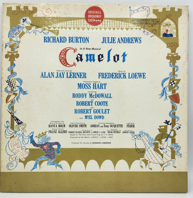 Camelot Original Broadway Musical Soundtrack - Julie Andrews Columbia KOL-5620