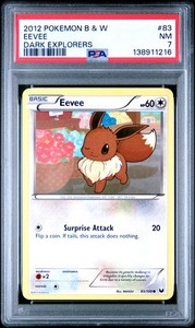 Eevee 83/108 Dark Explorers Common