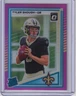2025 Tyler Shough Panini Donruss Optic Rated Rookie Pink Prizm Saints