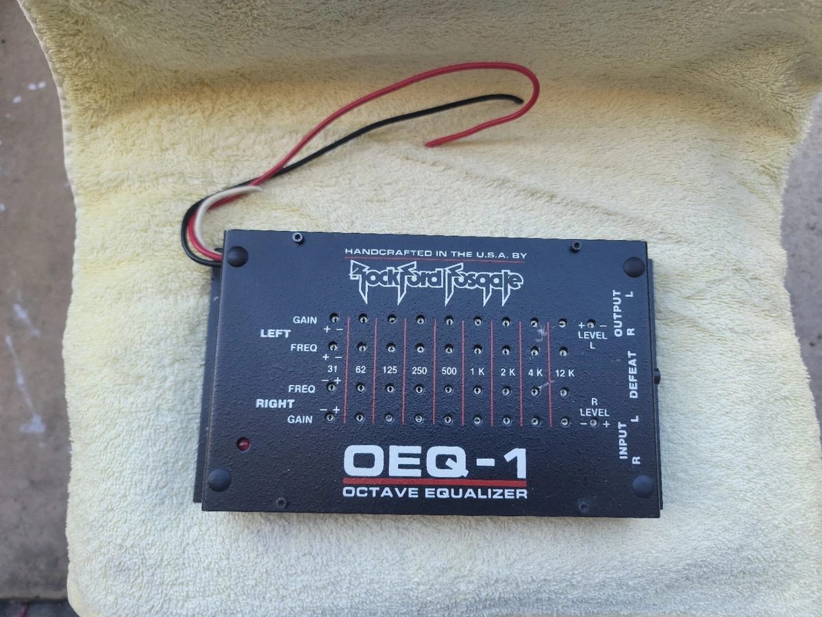 Rockford Fosgate Car Audio Equalizers for sale | eBay