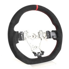 Full Alcantara Leather Steering Wheel For Subaru Wrx Sti Levorg 2015-2021 Black Full Alcantara Leather Steering Wheel For Subaru Wrx Sti Levorg 2015-2021 Black