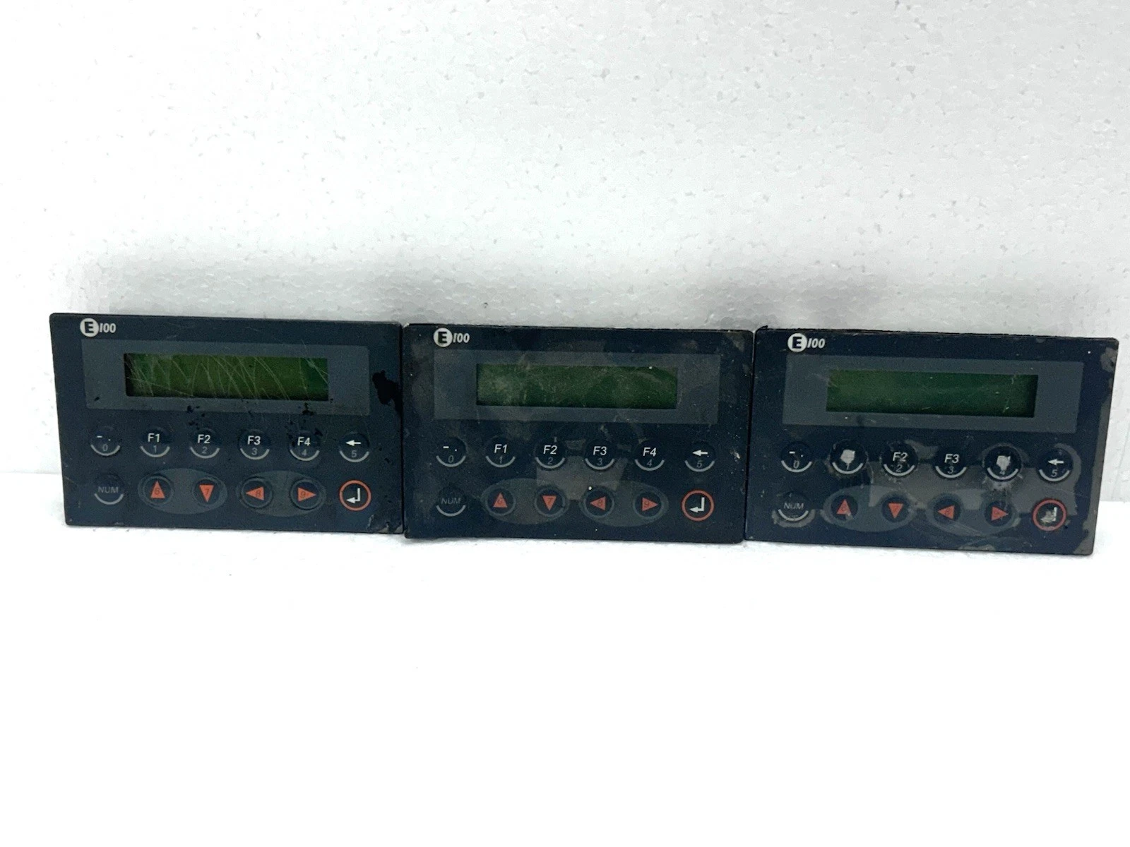 BEIJER E100 (SET OF 3) For Parts Exter/E-Series Operator Panel