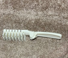 Vintage White Vented Hairbrush Foldable Hair Styling 7 Brush