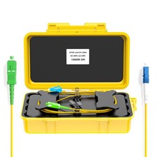 Fiber Optic Cable Test Tool OTDR Launch Cable Box SC/APC-LC/UPC Single Mode