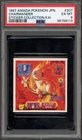 Pokemon Charmander Sticker Coll. Amada Kai Japanese #207 PSA 6