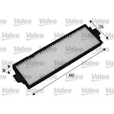 Valeo 715514 Filter Innenraumluft für SAAB 9 3 YS3D Innenraumfilter