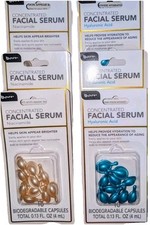 6 X B Pure Concentrated Facial Serum Hyaluronic Acid  Niacinamide 60 Capsules