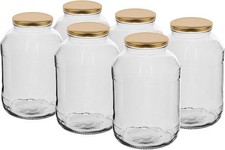 6 x Set 2L Gärglas    Fermentierglas für Ko...
