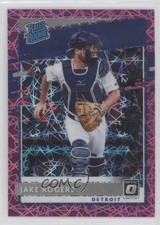 2020 Donruss Optic Rated Rookies Pink Velocity Prizm /199 Jake Rogers #72 0m4q