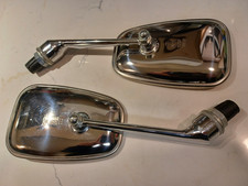 Desmo 1002 Boomerang Wing Fender Mirror 2 Mg Mgb Tr New Old Stock Nos England Desmo 1002 Boomerang Wing Fender Mirror 2 Mg Mgb Tr New Old Stock Nos England