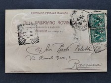 DITTA VALERIANO ROVINAZZI MOBILI MARANESI & PASCIUTI BOLOGNA VIA ZAMBONI 1904