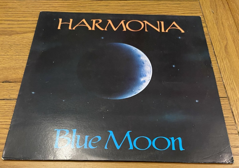 Harmonia - Blue Moon Vinyl LP 1984 Bond L001