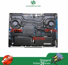 Laptop CPU GPU Cooling Fan for XMG NEO 16
