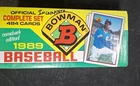 1989 Bowman Baseball Card Factory set.     NO Ken Griffey Jr