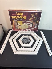 Love and Money Crafts by John Alan Hexagon Loom Lap Weaving Set