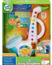 LeapFrog Learn & Groove Jazzy Saxophone with Accessories, Baby and Toddler Toys