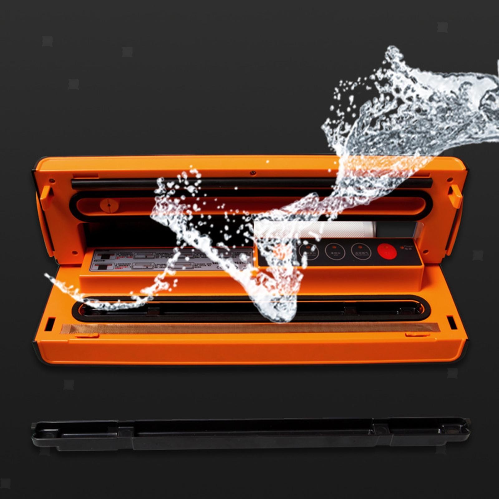 Vakuumiergerät 150W Kompakter Lebensmittel-Vakuumierer für Fleisch, Brot und