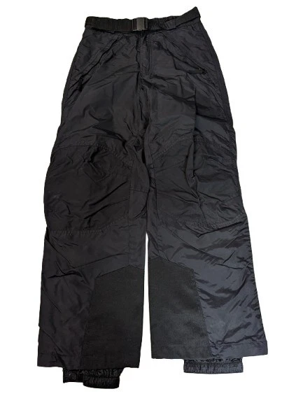 Columbia Men’s M Black Ski Snow Pants Insulated Winter Boarding Belted Mesh Line