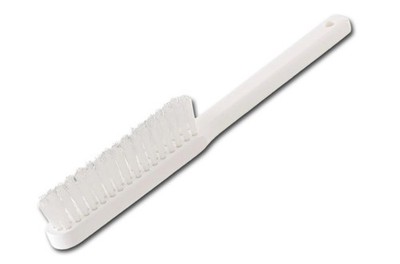 LESSMANN Feinbürste Nylonbesatz PA 0,3mm, 4-reihig, mit Kunststoffgriff